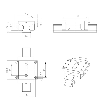 Rexroth R165152210 (KWC-055-FNS-C2-P-2)
